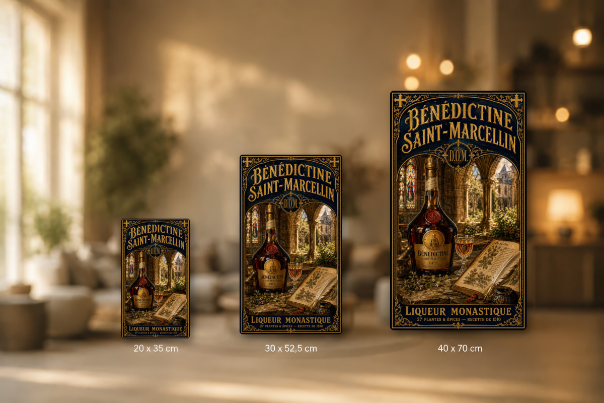 Collection Alcool 07 — Bénédictine Saint-Marcellin — Liqueur Monastique