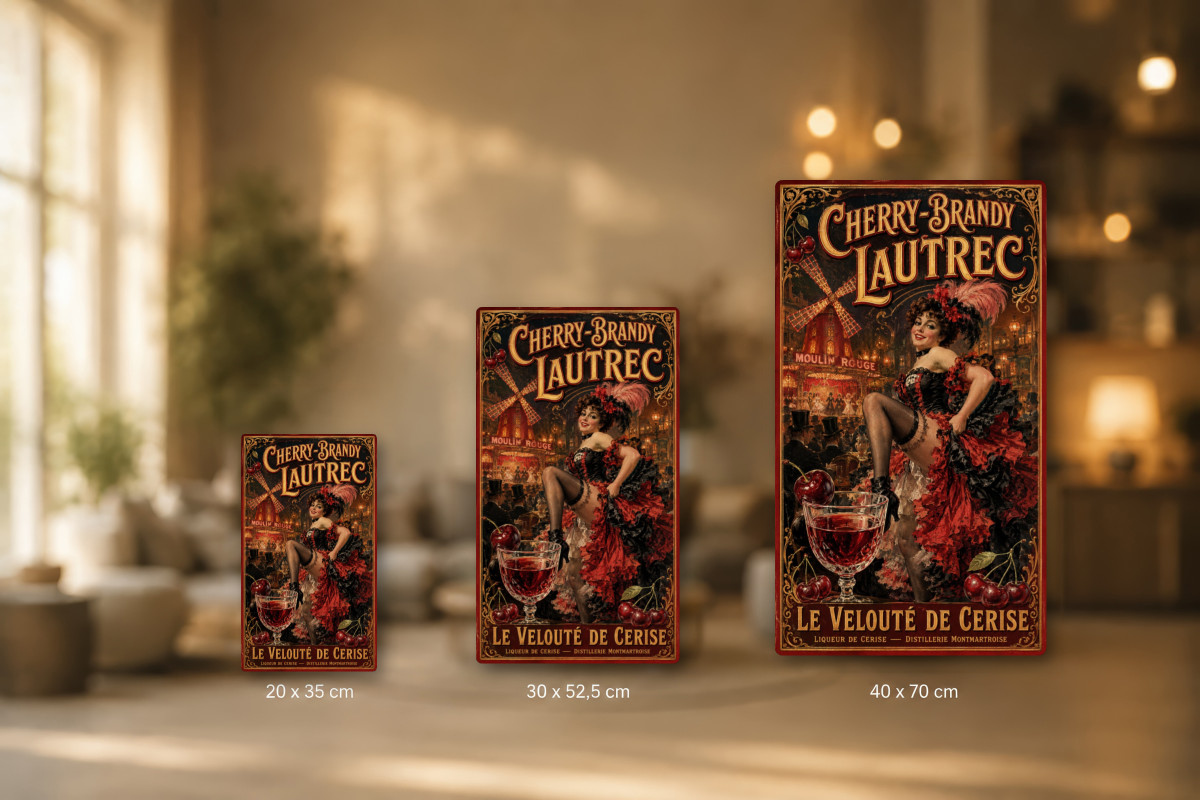 Collection Alcool 07 — Cherry-Brandy Lautrec — Le Velouté de Cerise