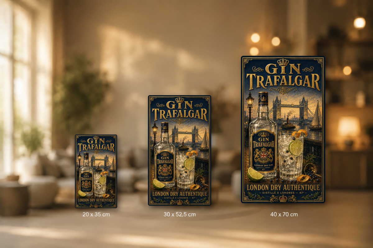 Collection Alcool 07 — Gin Trafalgar — London Dry Authentique