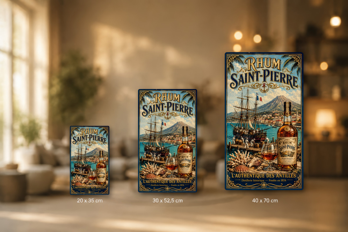 Collection Alcool 07 — Rhum Saint-Pierre — L'Authentique des Antilles