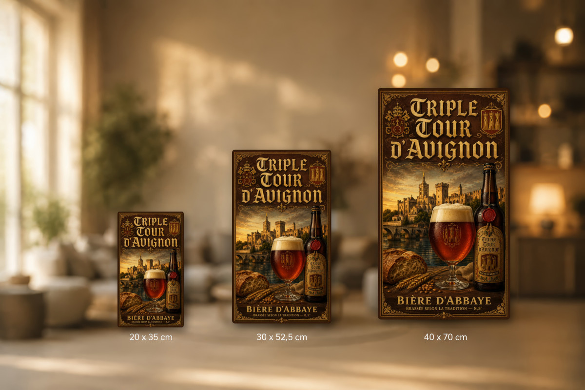 Collection Alcool 07 — Triple Tour d'Avignon — Bière d'Abbaye