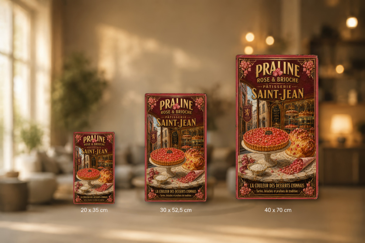 Collection Alcool 07 — Praline Rose & Brioche — Pâtisserie Saint-Jean