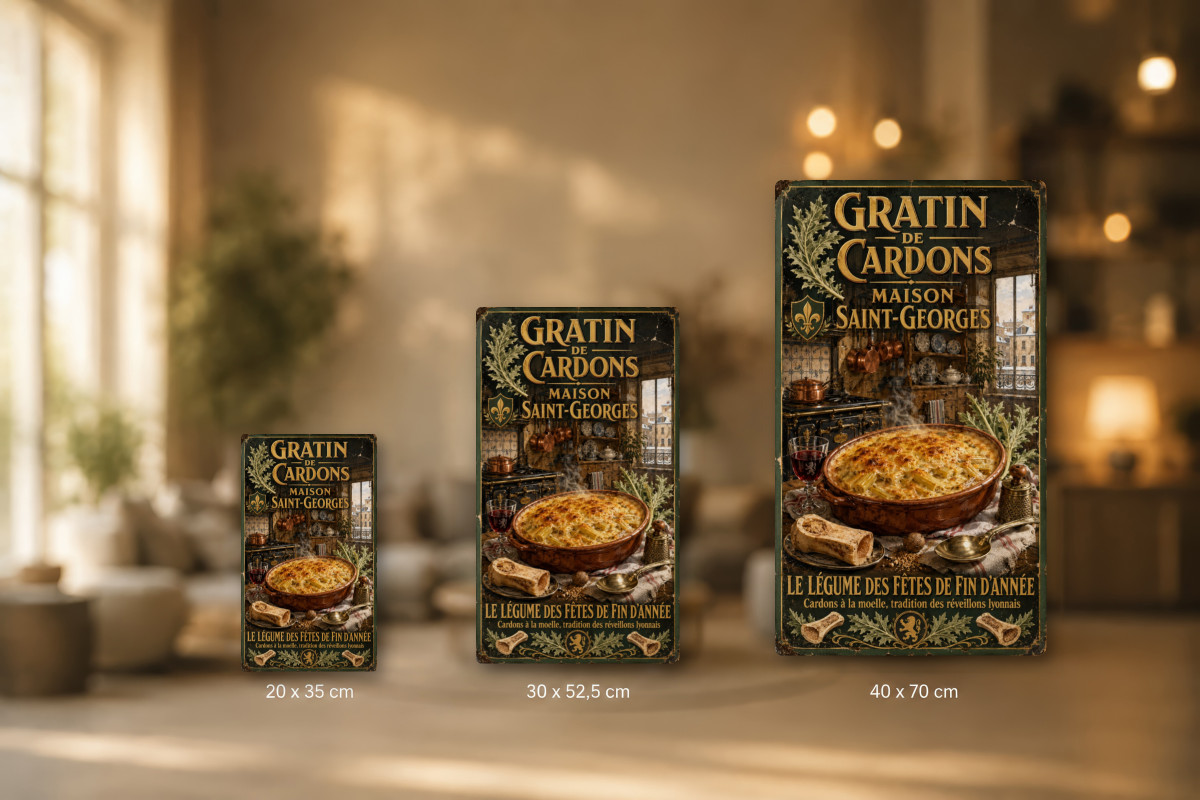 Collection Alcool 07 — Gratin de Cardons — Maison Saint-Georges