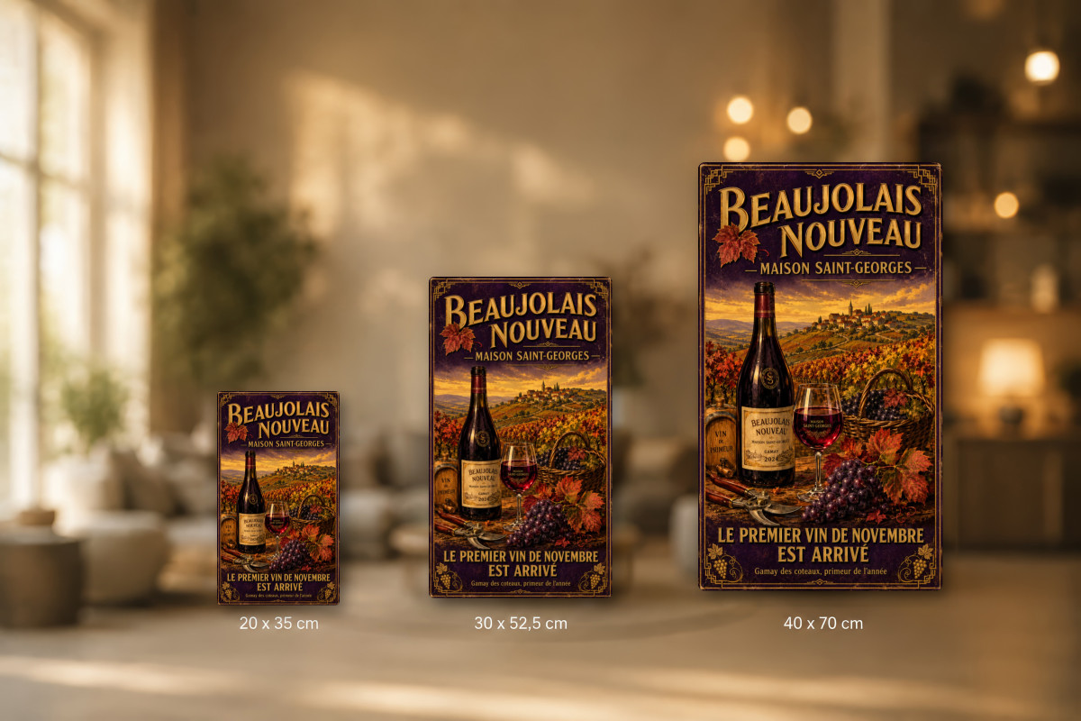 Collection Alcool 07 — Beaujolais Nouveau — Maison Saint-Georges