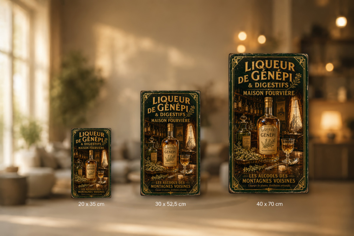 Collection Alcool 07 — Liqueur de Génépi & Digestifs — Maison Fourvière
