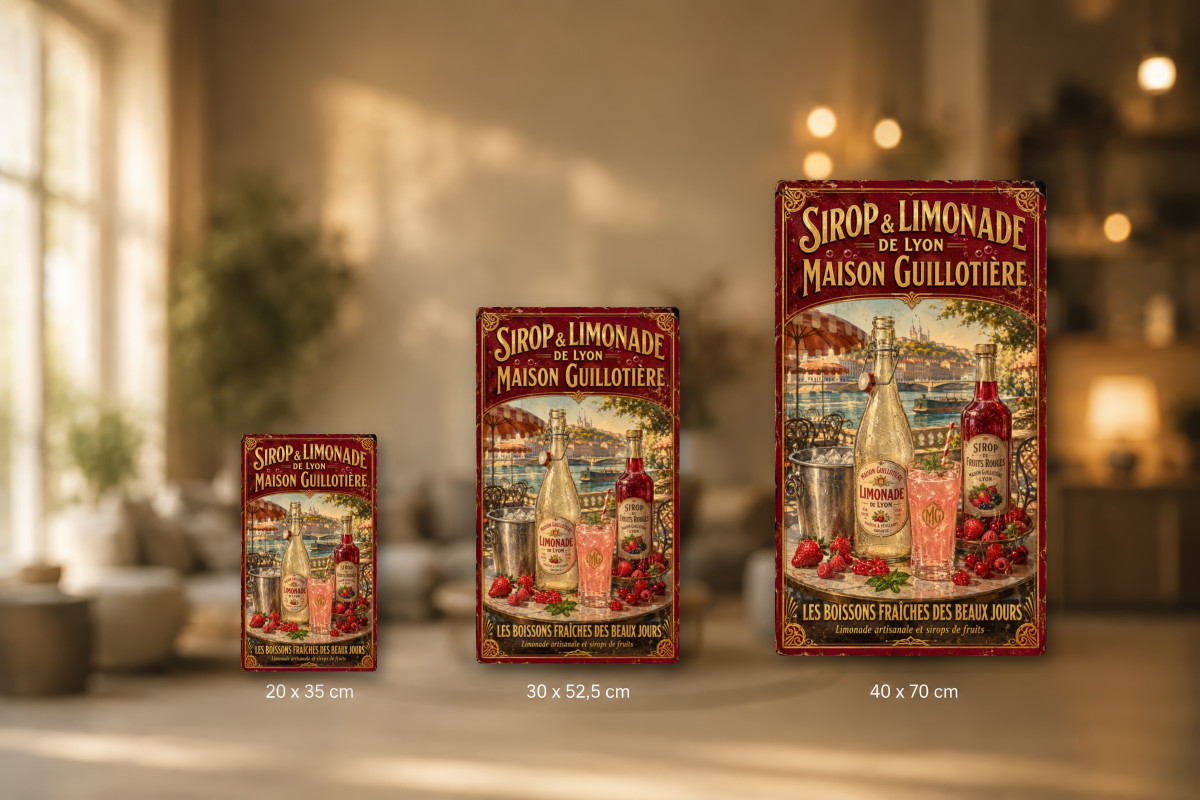 Collection Alcool 07 — Sirop & Limonade de Lyon — Maison Guillotière