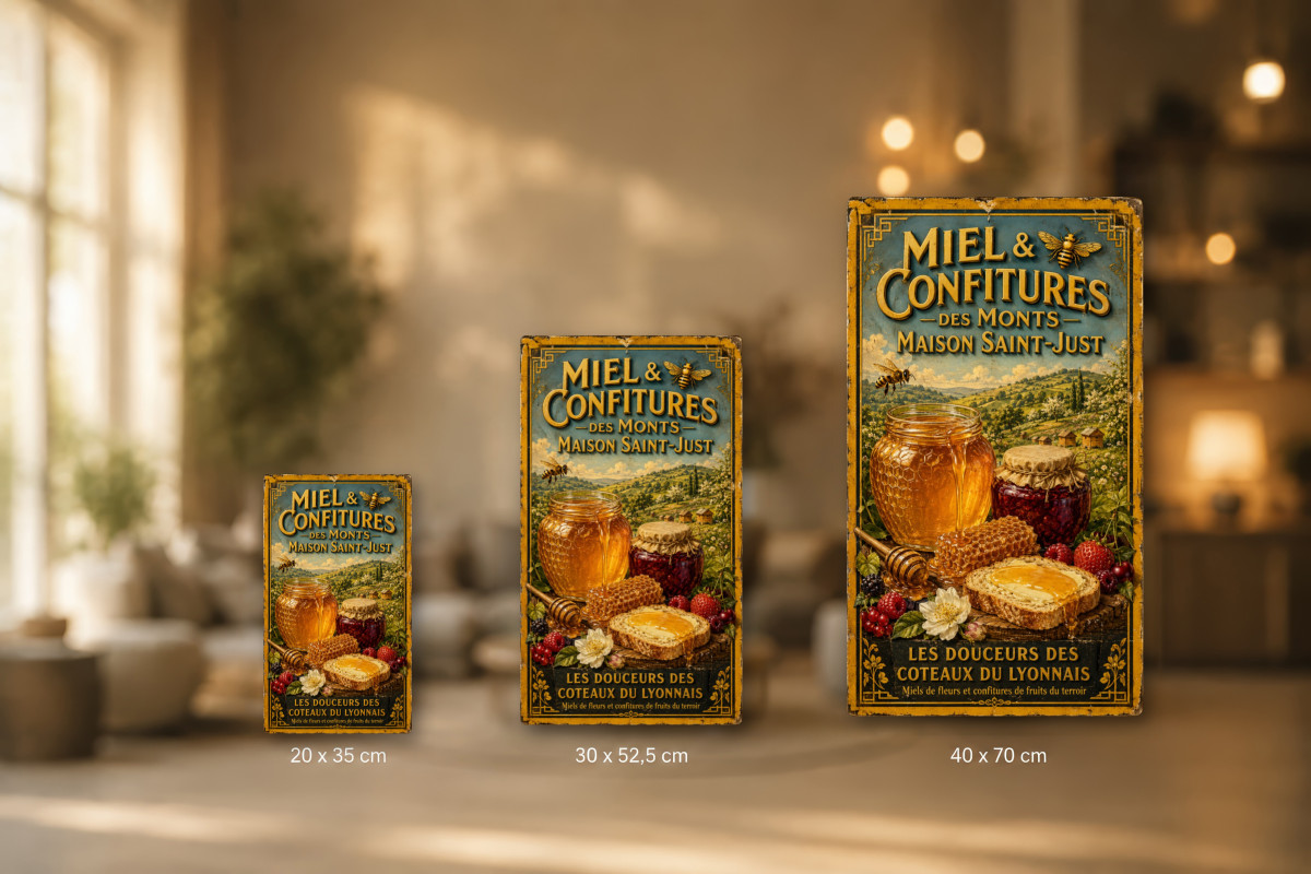 Collection Alcool 07 — Miel & Confitures des Monts — Maison Saint-Just