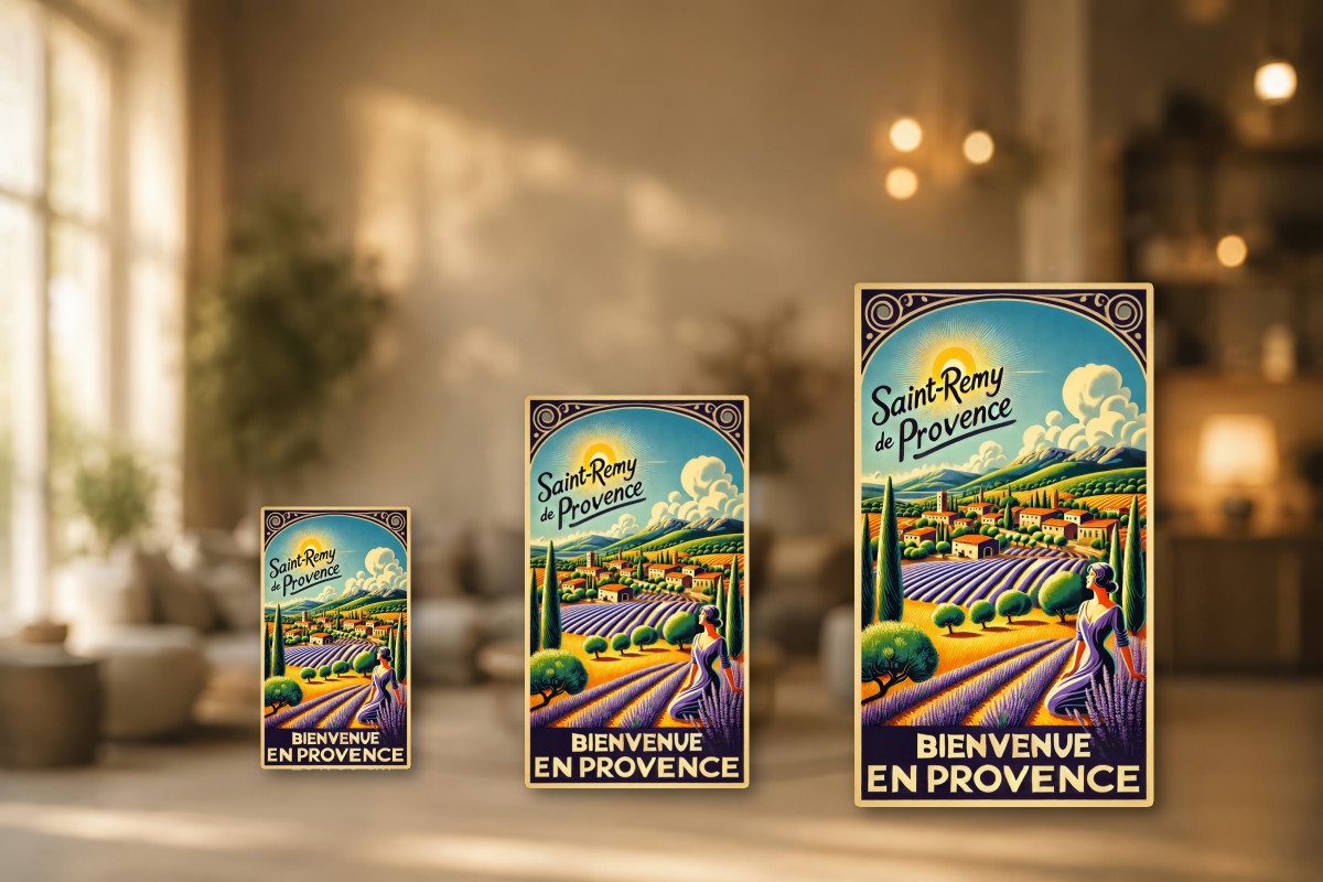 Collection 40x60 — Bienvenue en Provence : Une Ode aux Paysages de Saint-Rémy