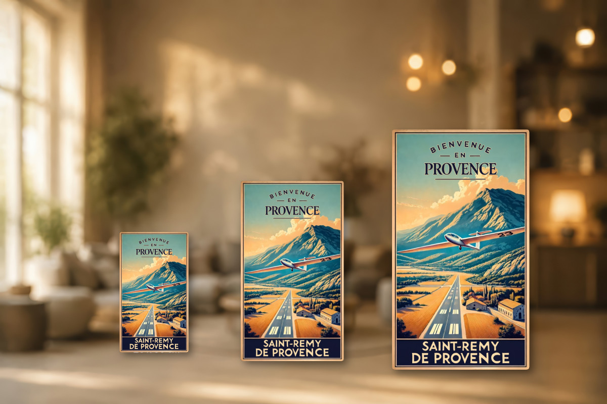 Collection 40x60 — Bienvenue en Provence : Les Cieux de Saint-Rémy