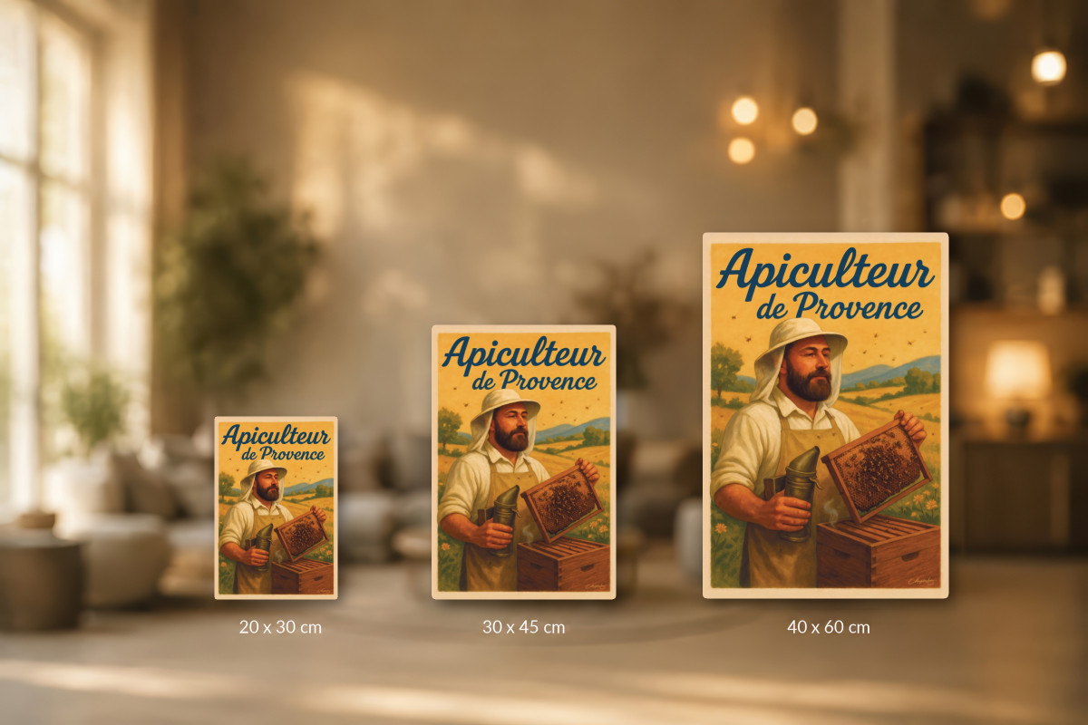 Collection 40x60 — Apiculteur de Provence