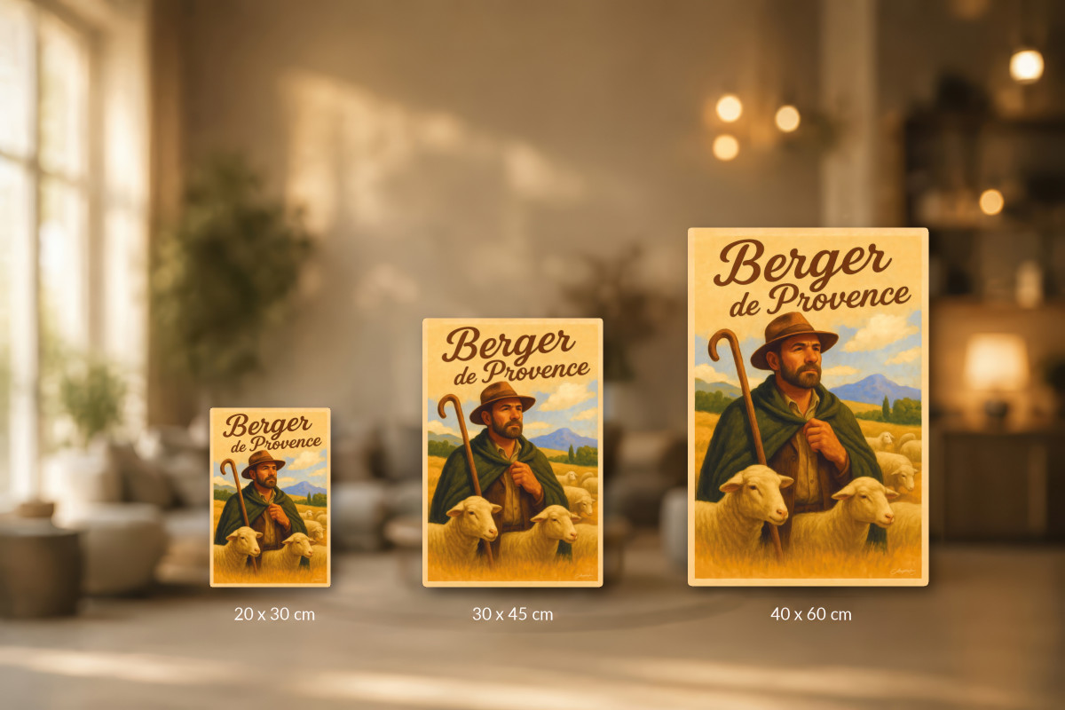 Collection 40x60 — Berger de Provence