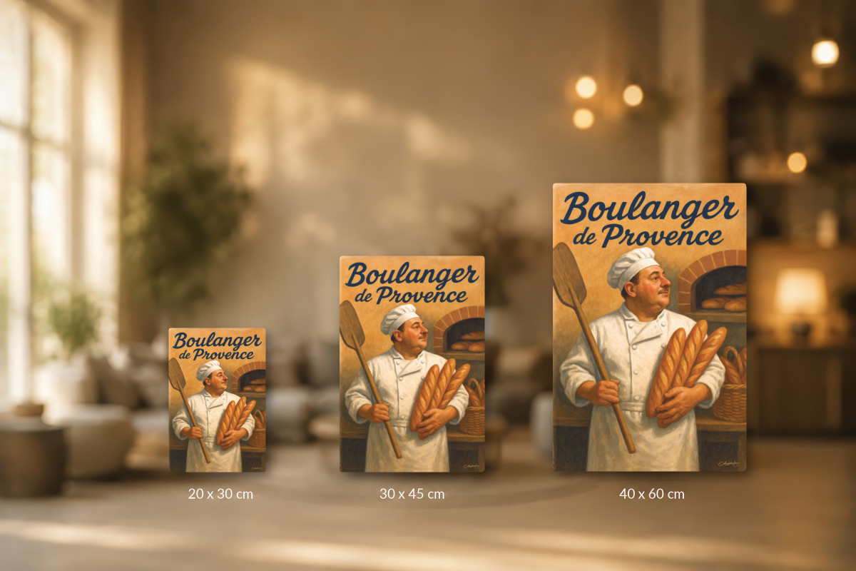 Collection 40x60 — Boulanger de Provence