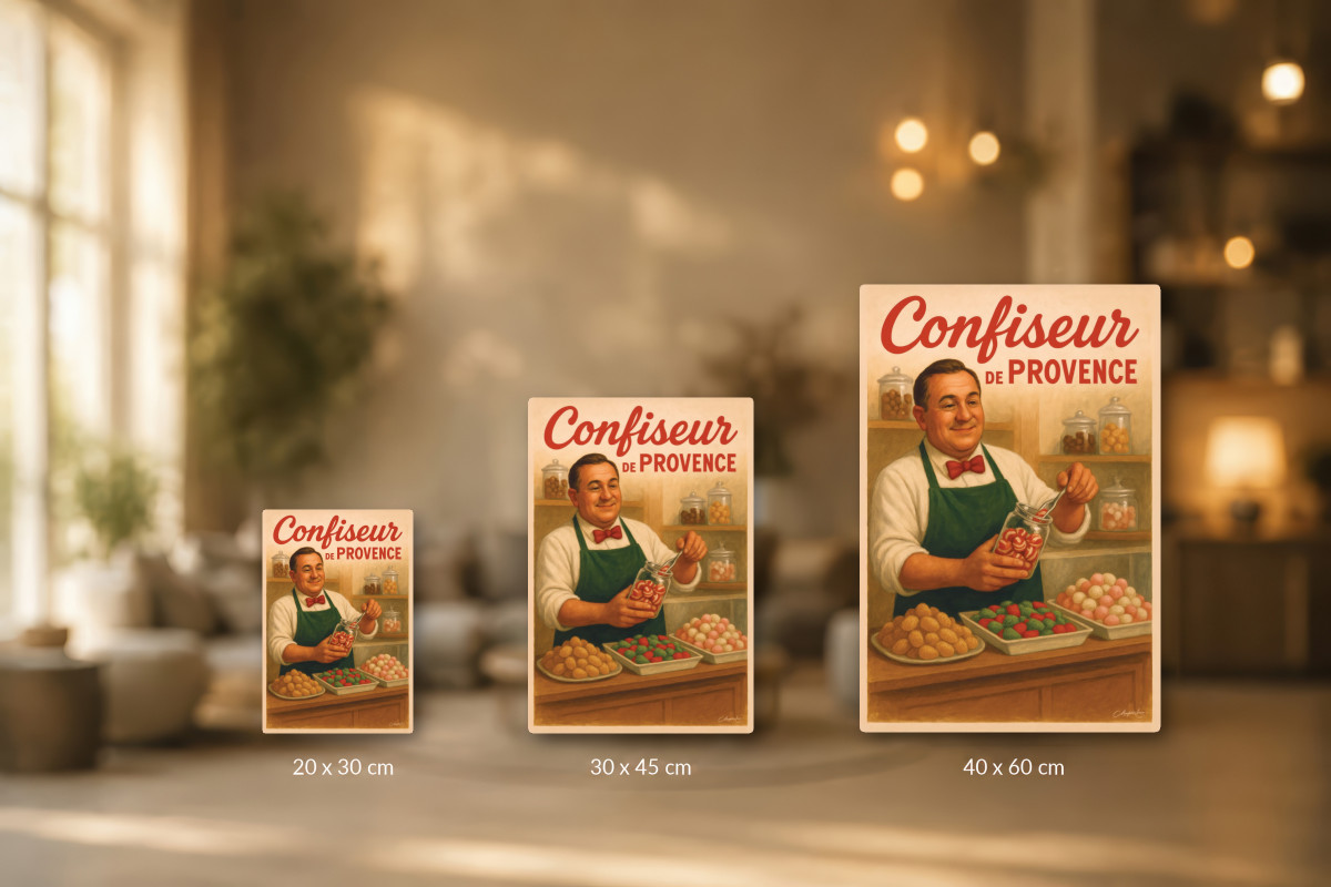 Collection 40x60 — Confiseur de Provence