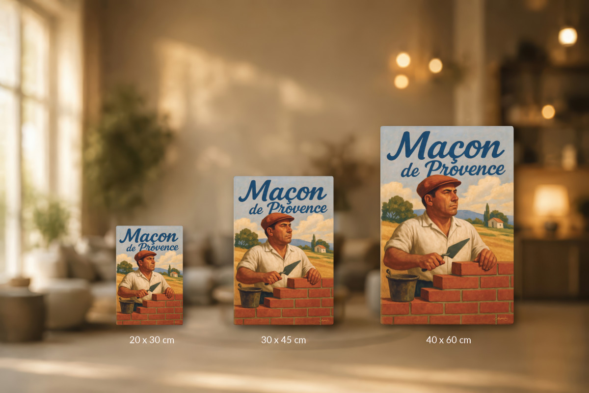 Collection 40x60 — Maçon de Provence