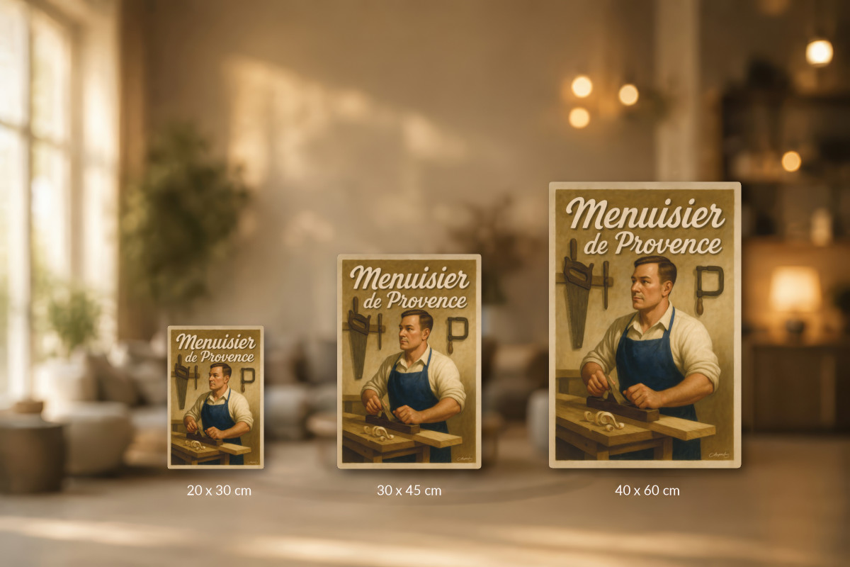 Collection 40x60 — Menuisier de Provence