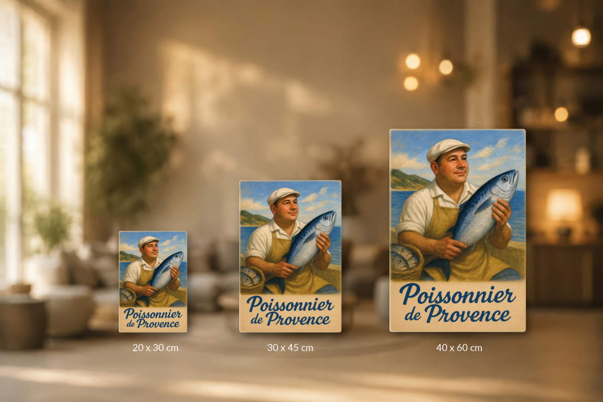 Collection 40x60 — Poissonnier de Provence
