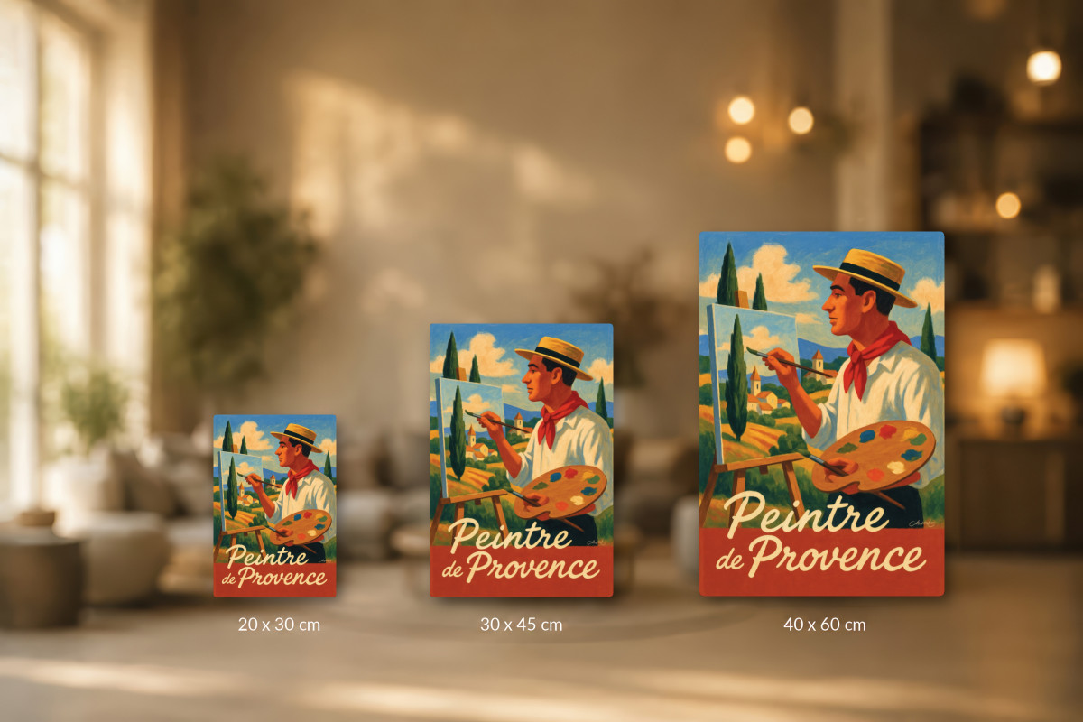 Collection 40x60 — Peintre de Provence – Couleurs du Midi