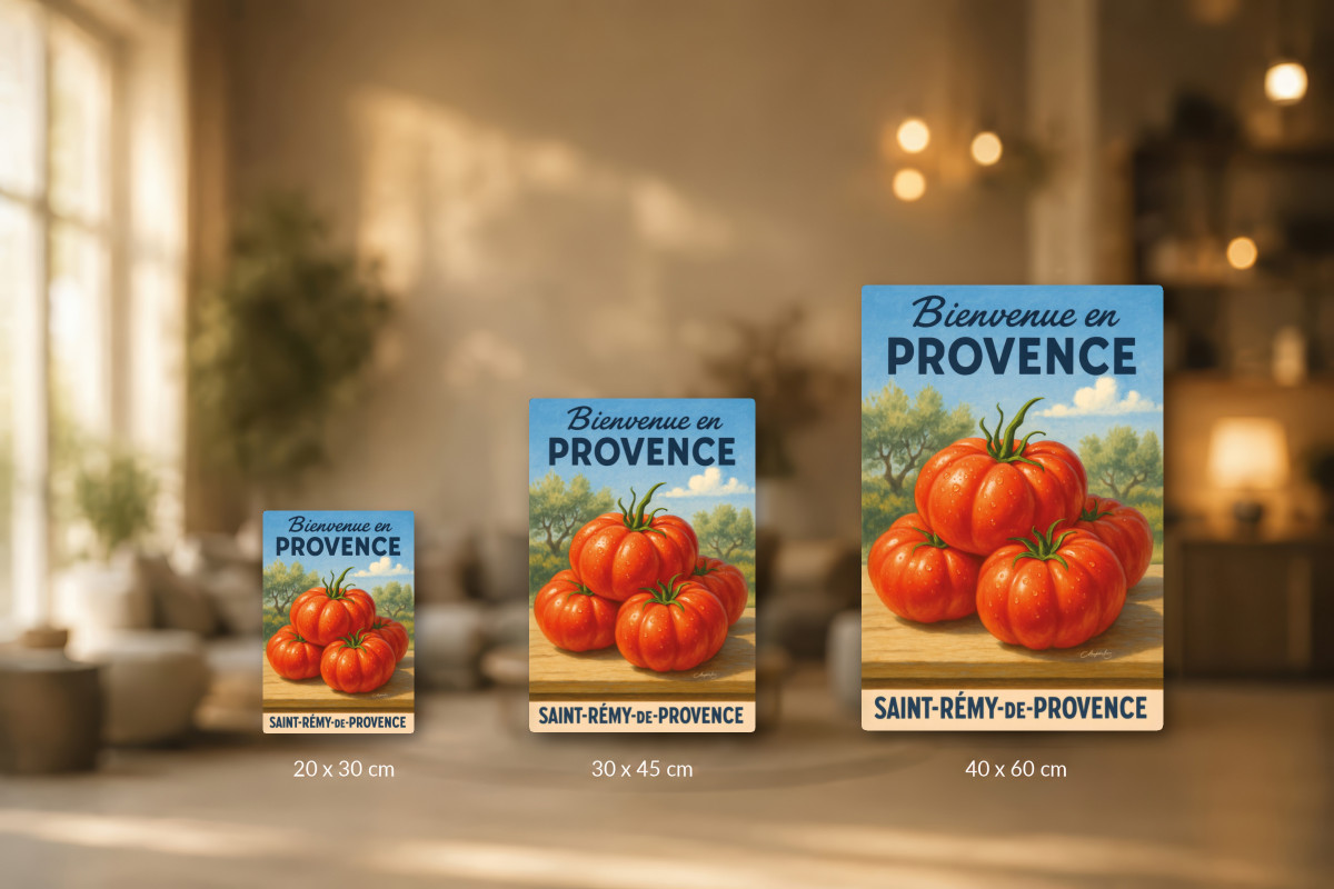 Collection 40x60 — Trésor d’été – Tomate de Provence