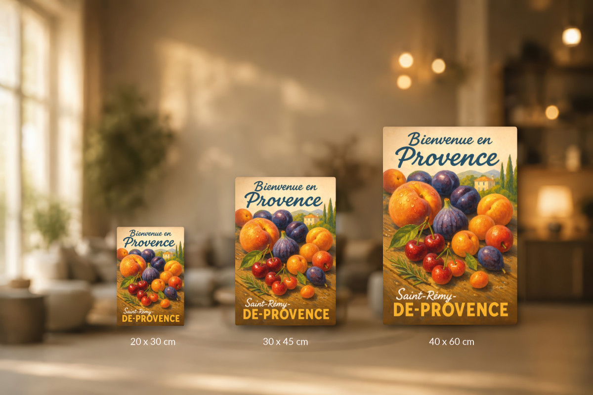 Collection 40x60 — Fruits du Sud – Saveurs d’un été en Provence