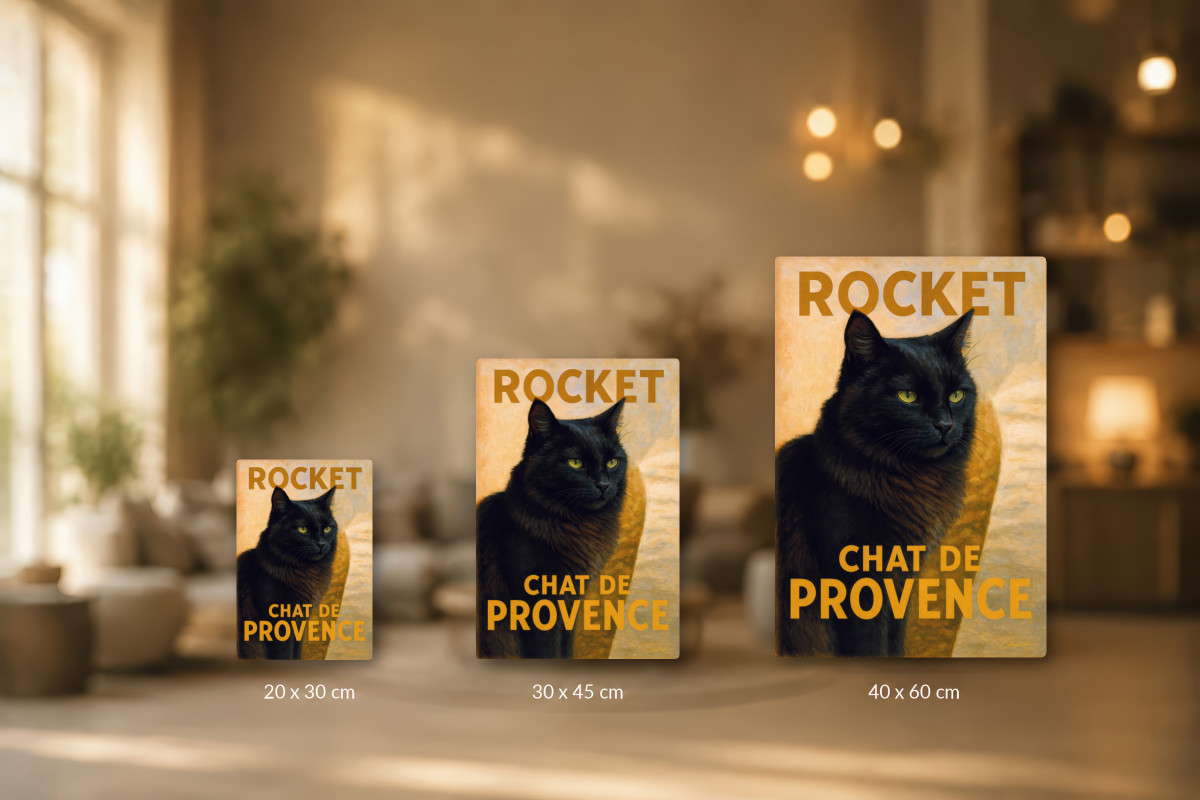 Collection 40x60 — Rocket - Chat de Provence