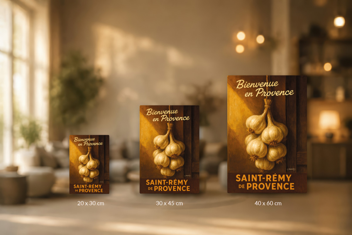 Collection 40x60 — Ail de Provence – Bouquet du Terroir