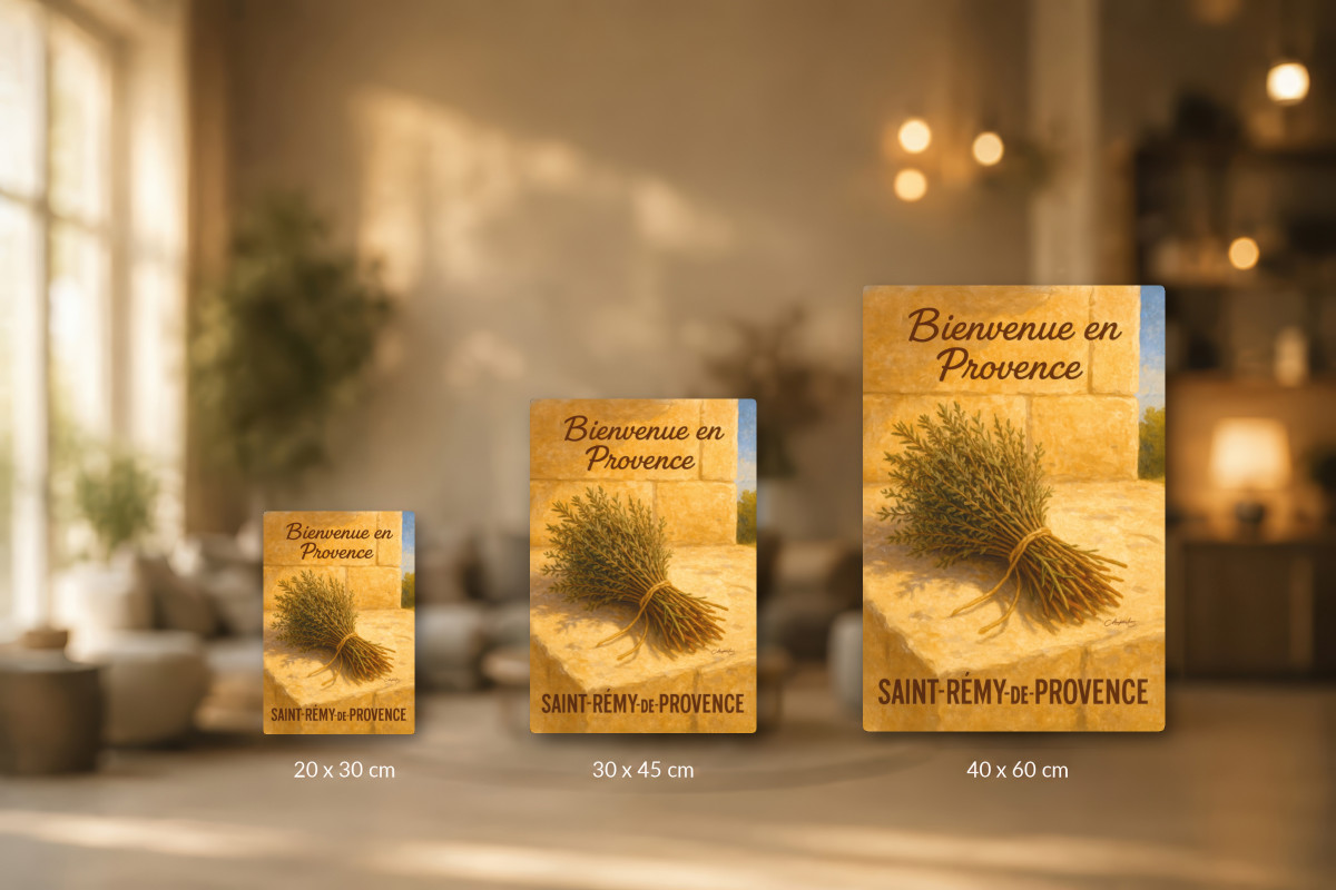 Collection 40x60 — Herbes de Provence – L’Âme des Murets