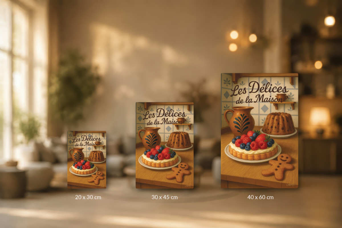 Collection 40x60 — Les délices de la maison