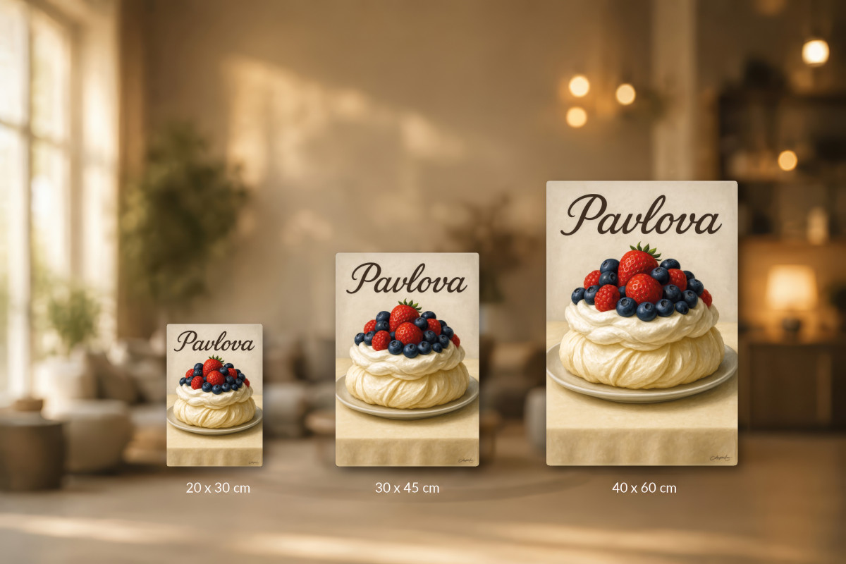 Collection 40x60 — Pavlova - Le ballet des saveurs