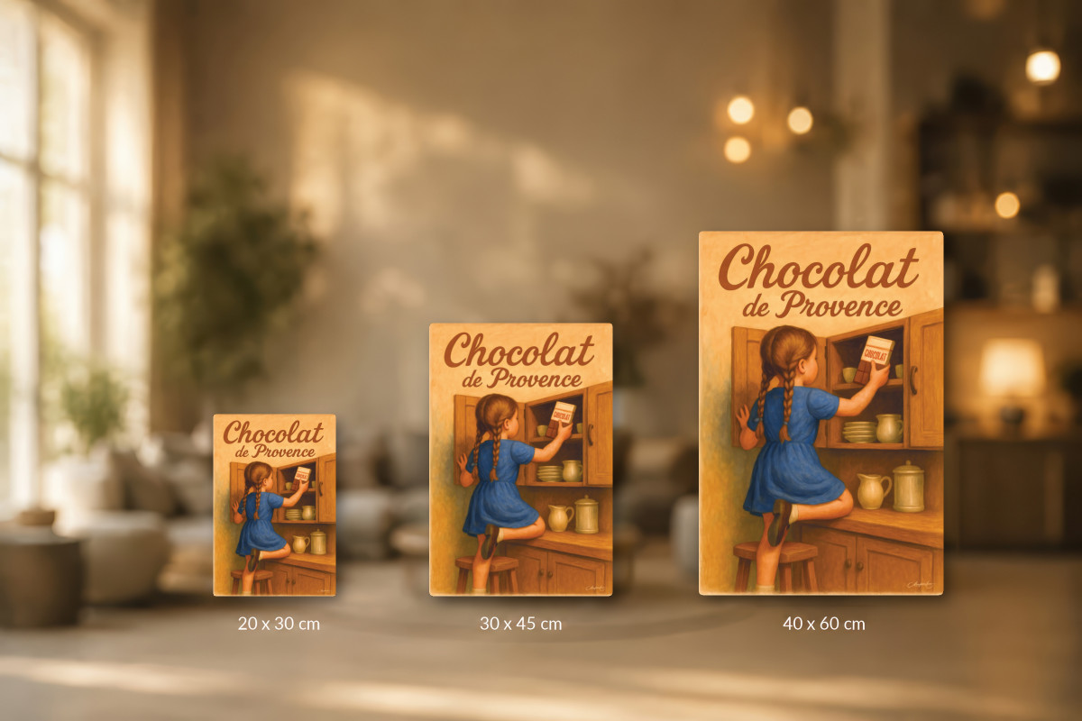 Collection 40x60 — Chocolat de Provence - L'envie gourmande