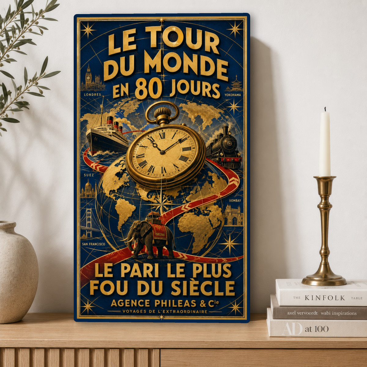 Le Tour du Monde en 80 Jours — mise en situation