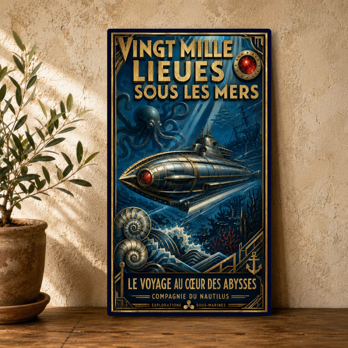 Vingt Mille Lieues sous les Mers — mise en situation