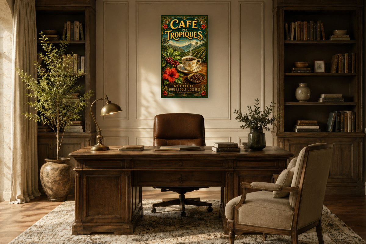 V01-09 — Café des Tropiques