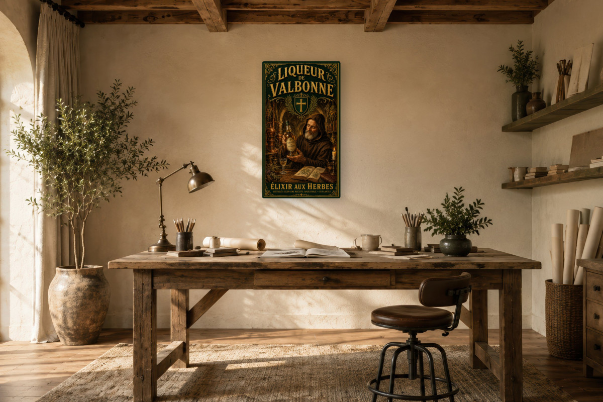 V01-10 — Liqueur de Valbonne — Élixir aux Herbes