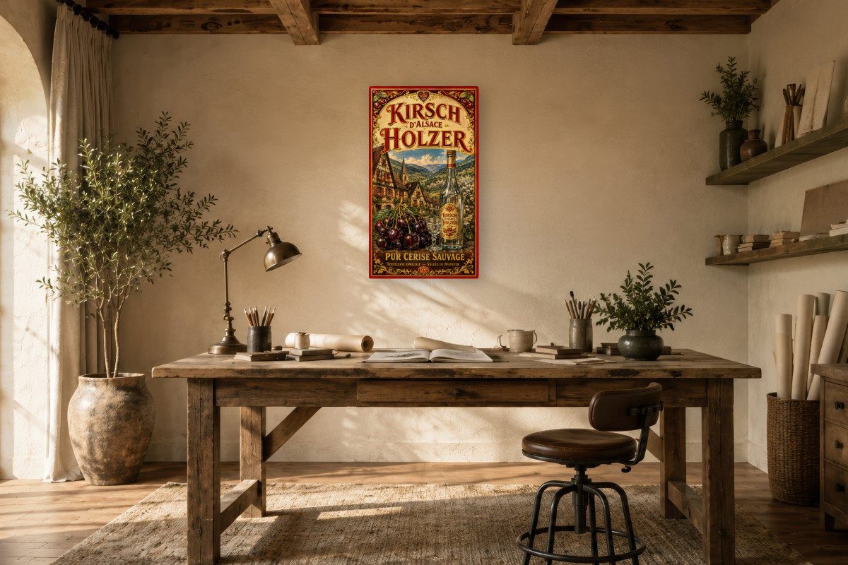 V01-10 — Kirsch d’Alsace Holzer — Pur Cerise Sauvage