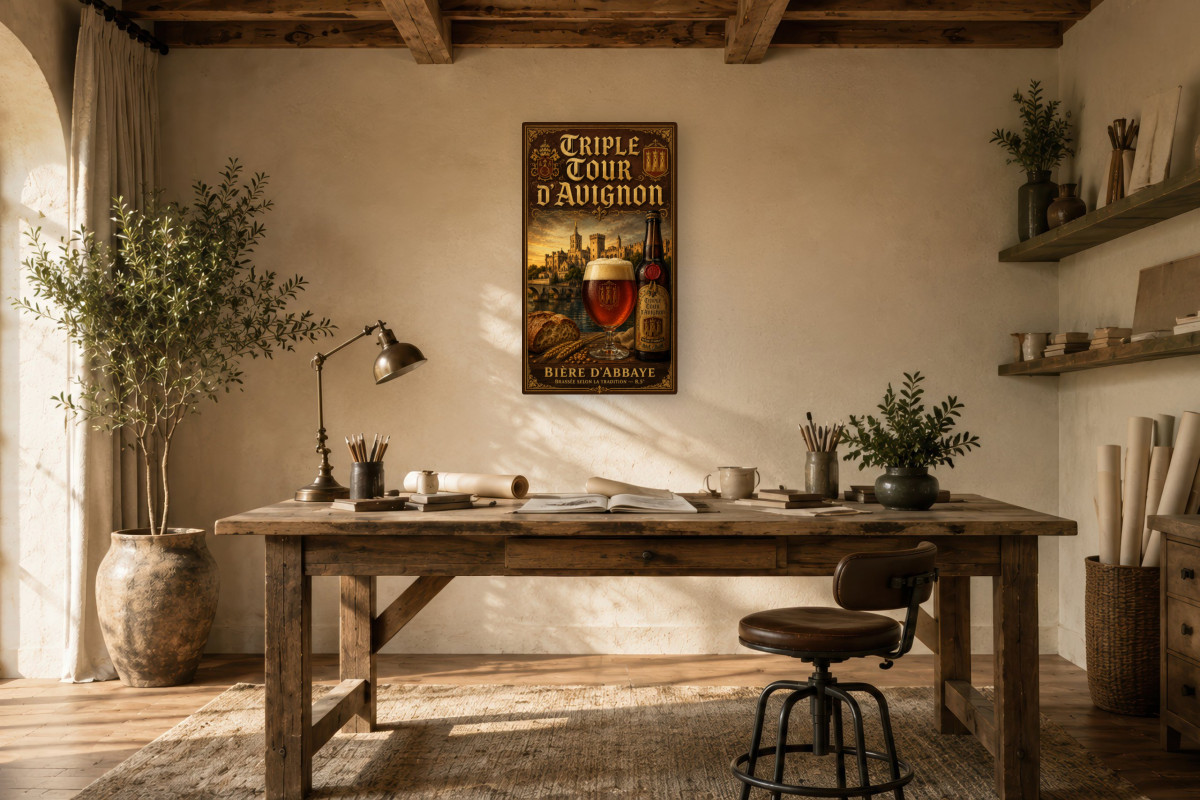 V01-10 — Triple Tour d’Avignon — Bière d’Abbaye