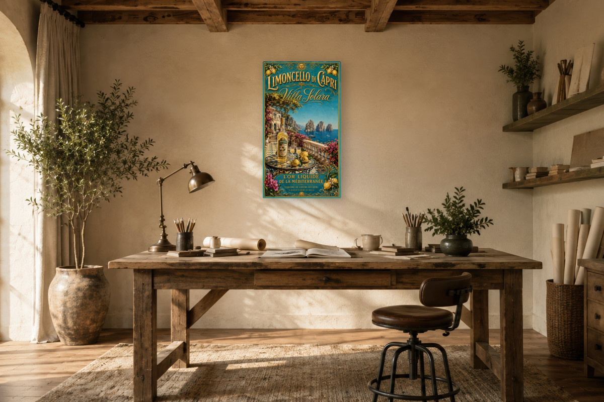 V01-10 — Limoncello di Capri — Villa Solara