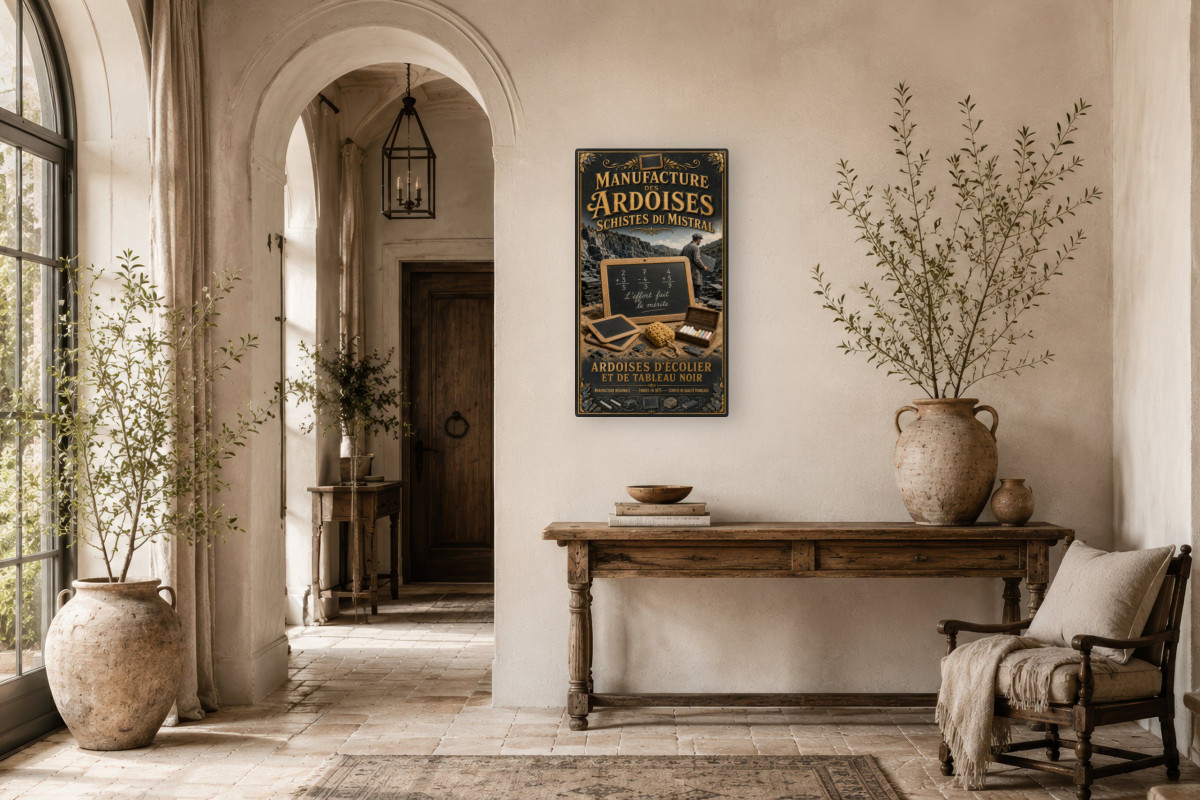 V01-15 — Manufacture des Ardoises Schistes du Mistral