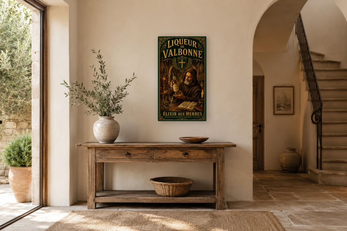 V01-20 — Liqueur de Valbonne — Élixir aux Herbes