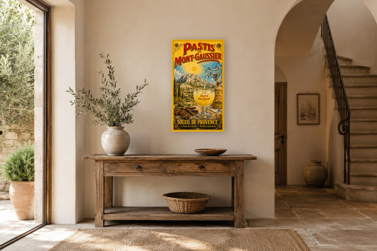 V01-20 — Pastis du Mont-Gaussier — Soleil de Provence