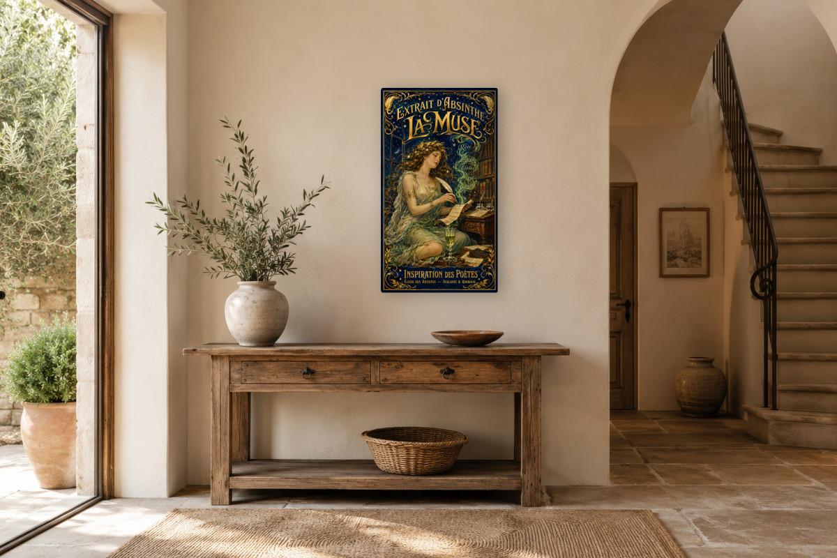 V01-20 — Extrait d’Absinthe La Muse — Inspiration des Poètes