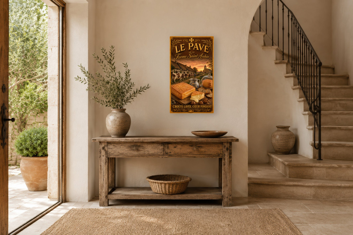 V01-22 — Le Pavé de la Ferme Saint-Aubin — Pays d'Auge