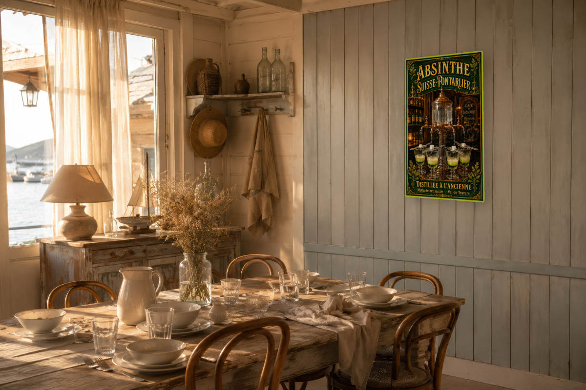 V02-06 — Absinthe Suisse-Pontarlier — Distillée à l’Ancienne