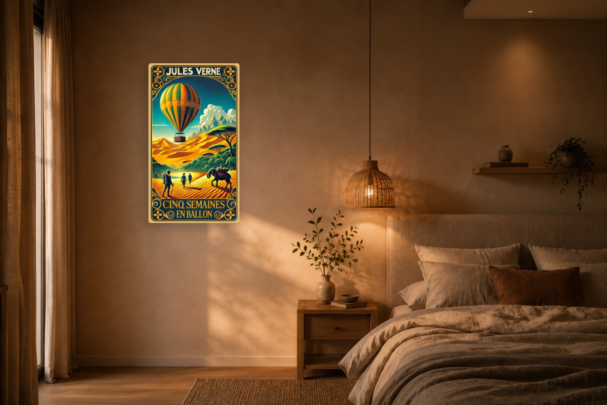 V02-17 — Aventure Éternelle - Cinq Semaines en Ballon par Jules Verne