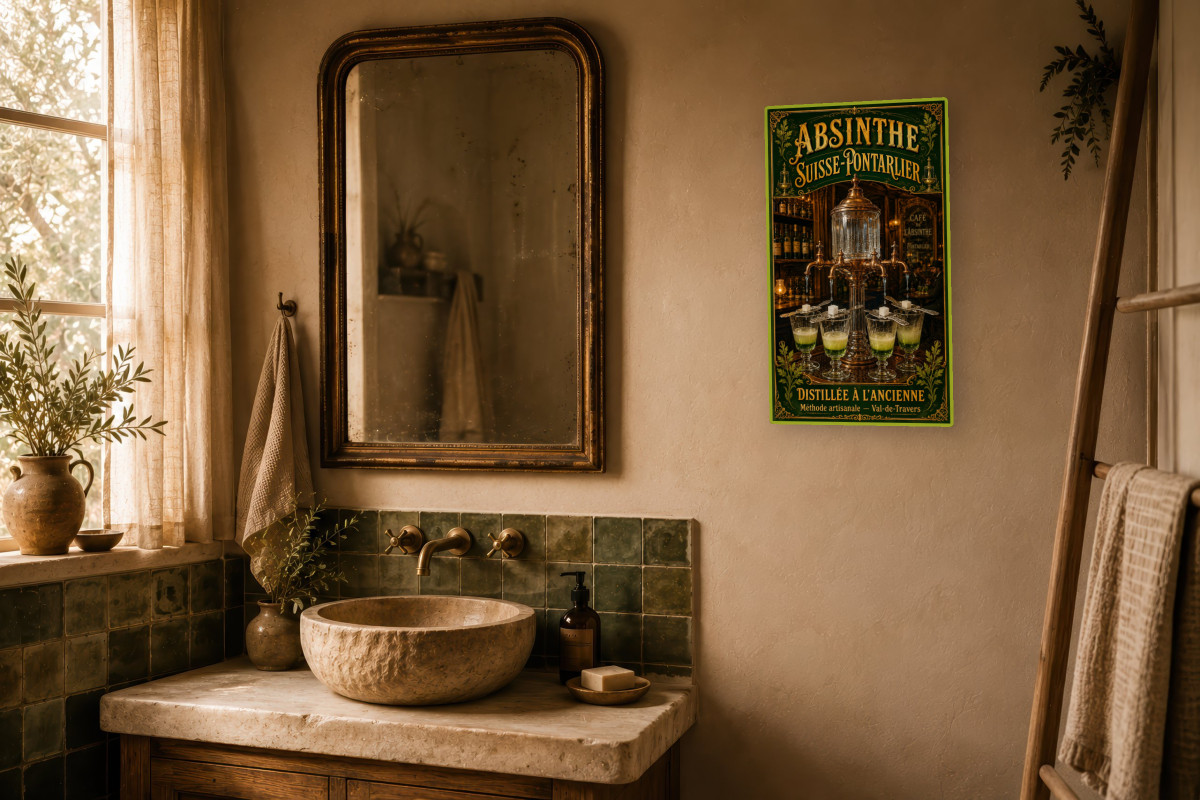 V02-18 — Absinthe Suisse-Pontarlier — Distillée à l’Ancienne