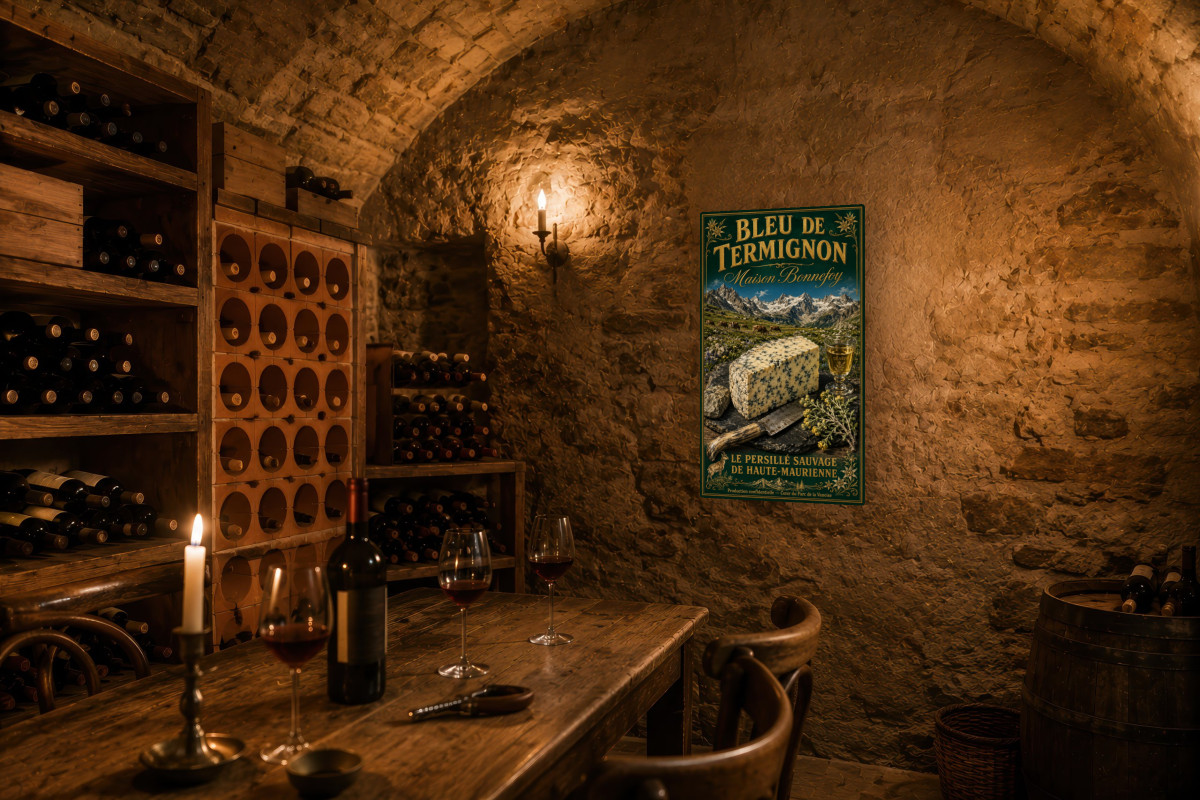 V02-20 — Bleu de Termignon « Maison Bonnefoy »