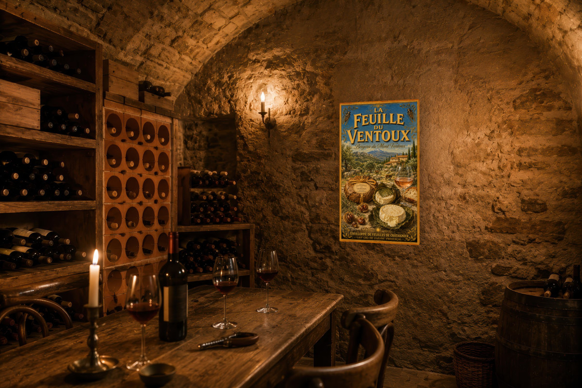 V02-20 — La Feuille du Ventoux — Chèvre au Châtaignier