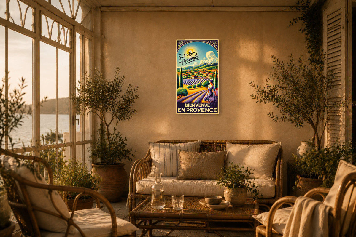 V02-22 — Bienvenue en Provence : Une Ode aux Paysages de Saint-Rémy