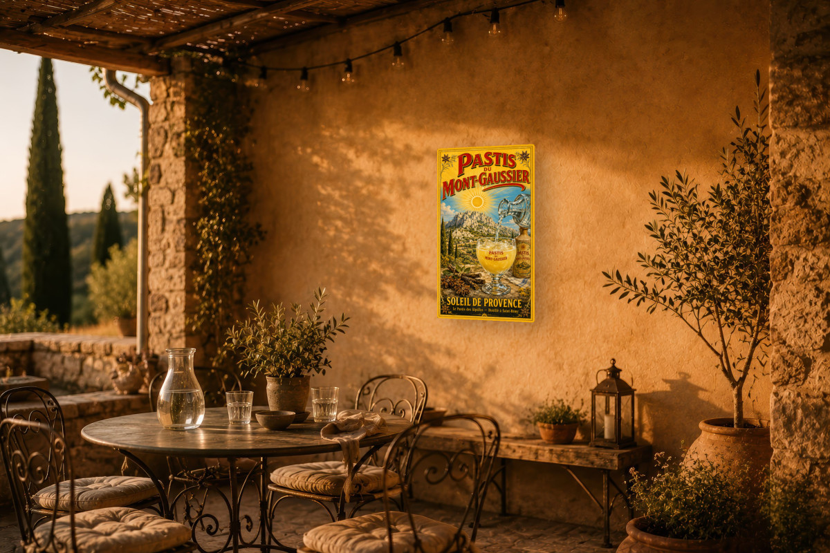 V02-24 — Pastis du Mont-Gaussier — Soleil de Provence