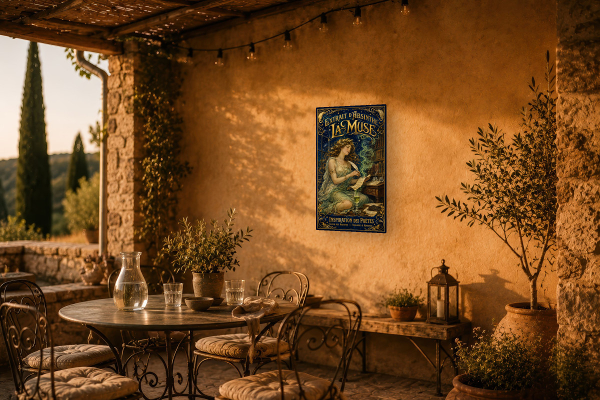 V02-24 — Extrait d’Absinthe La Muse — Inspiration des Poètes