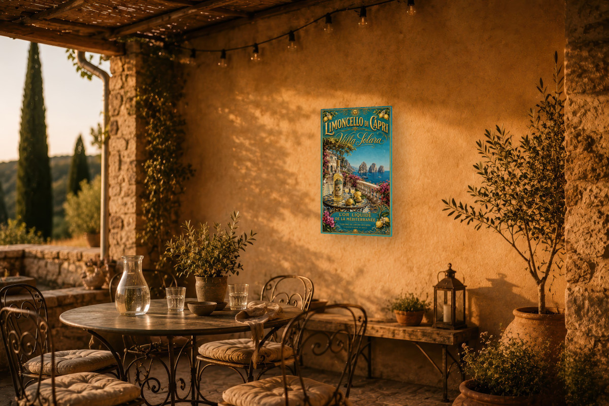 V02-24 — Limoncello di Capri — Villa Solara